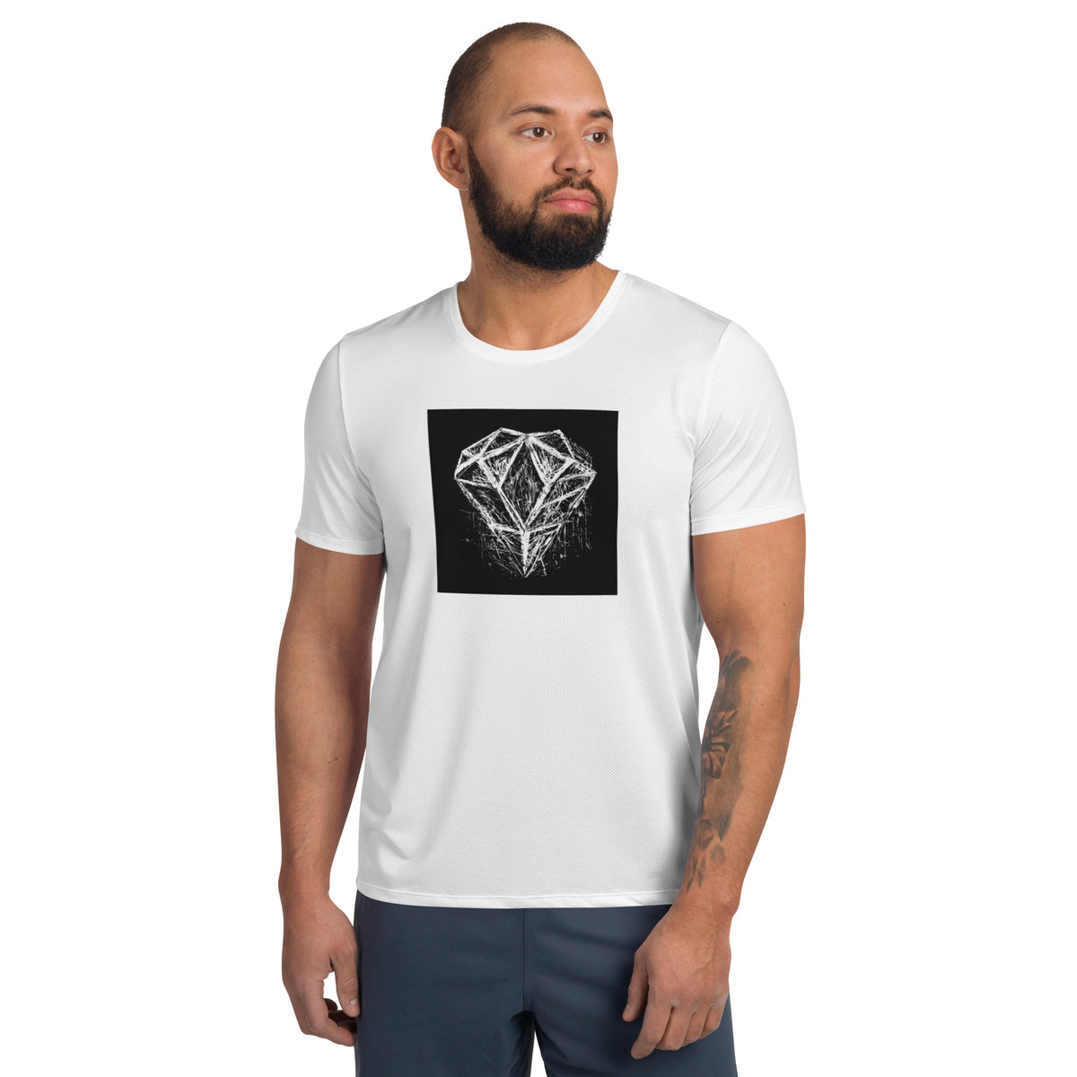 tee-shirt training 4Cs - T-shirt 4C's sport - Heart Diamond