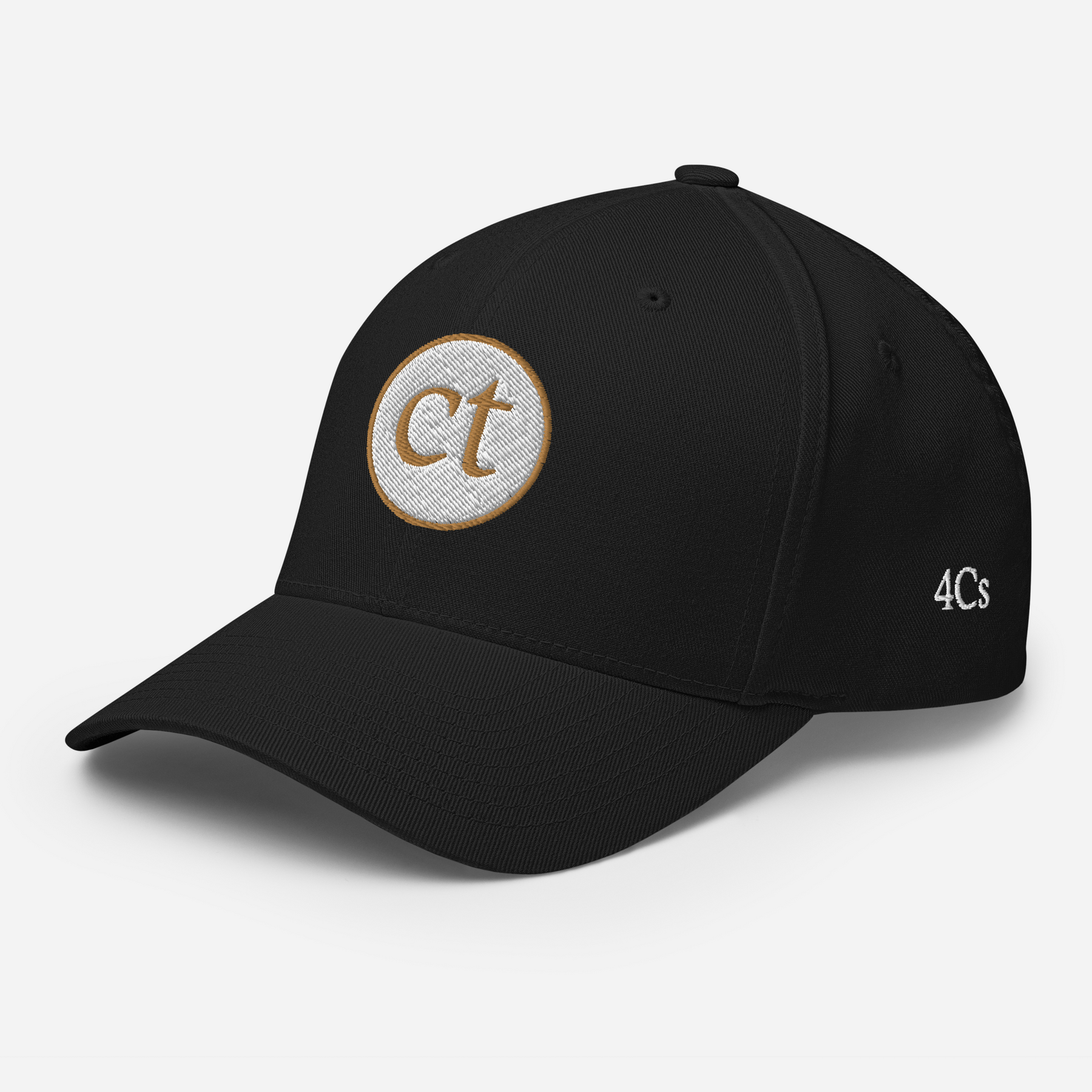 casquette 4C’s 4Cs hat noir black carat