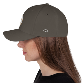 casquette 4C’s 4Cs hat gris dark grey carat