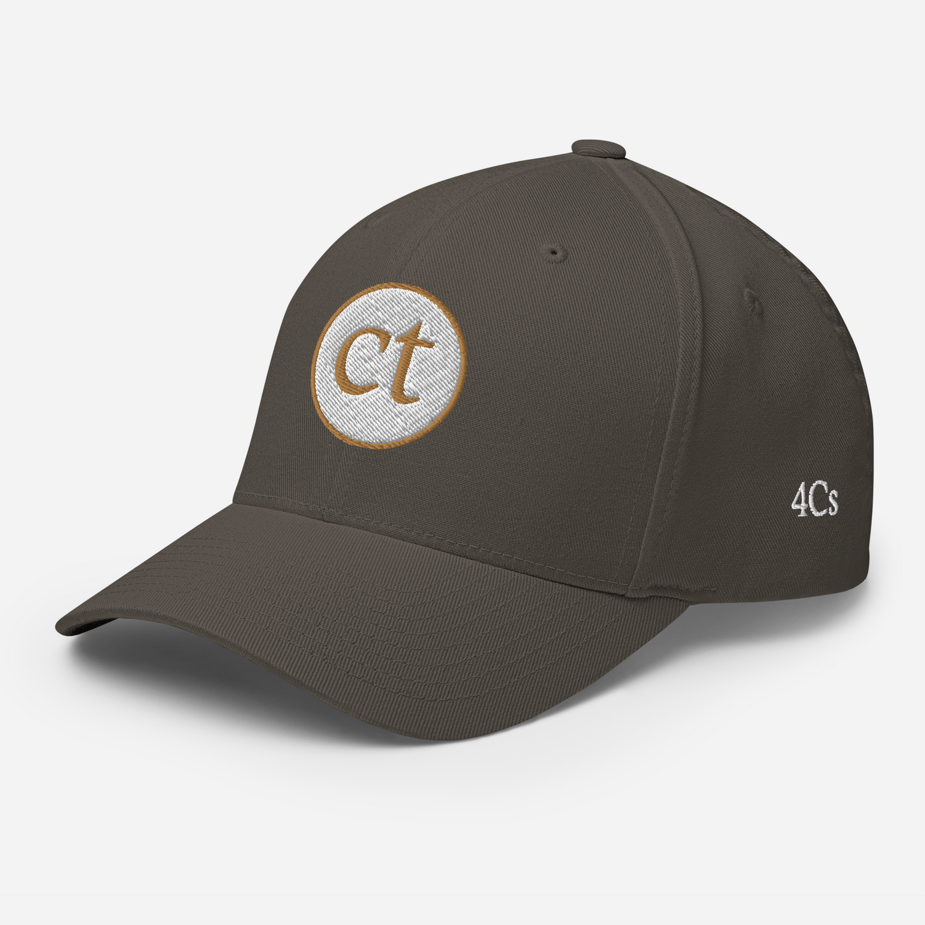 casquette 4C’s 4Cs hat gris dark grey carat