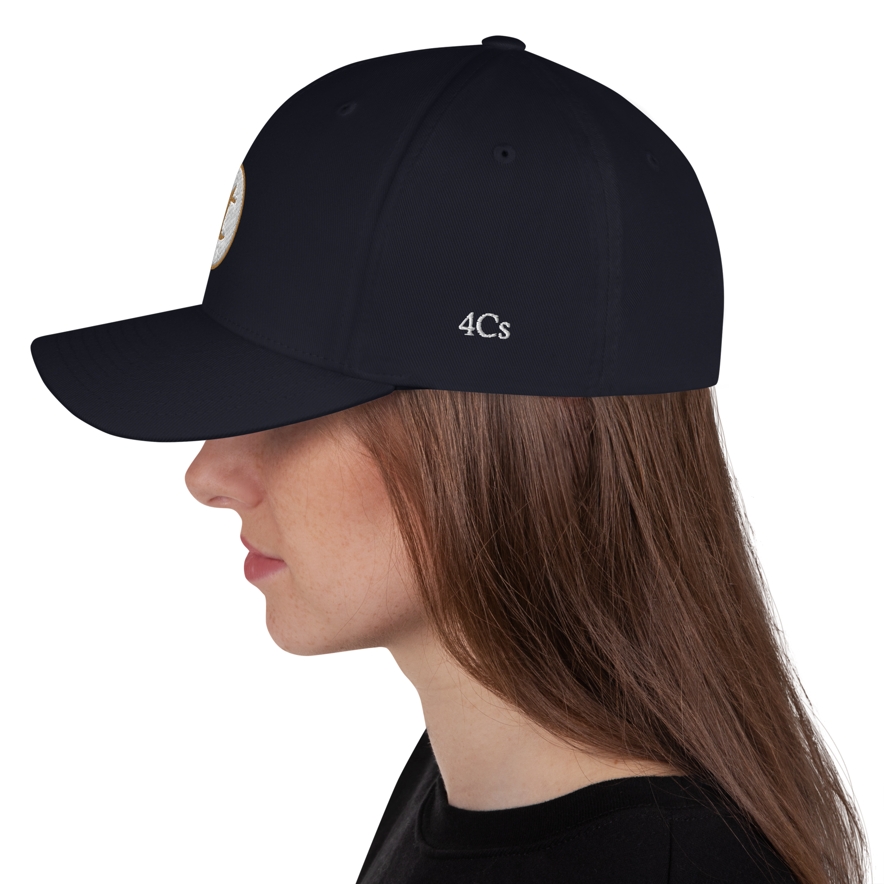 casquette 4C’s 4Cs hat bleu foncé navy carat