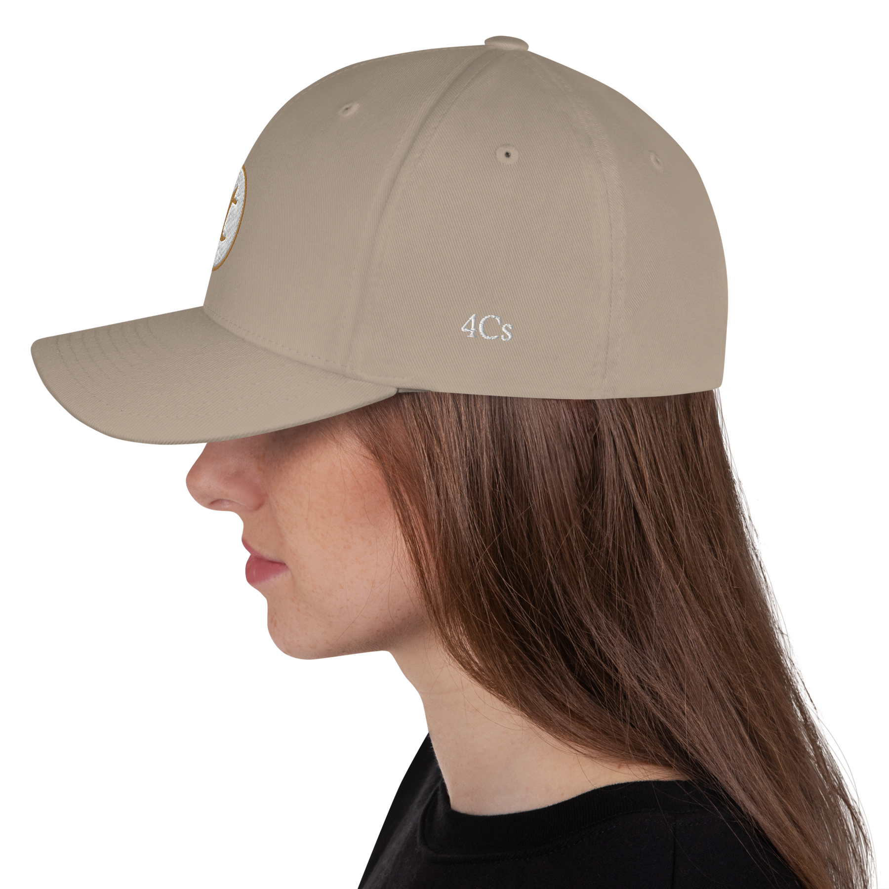 casquette 4C’s 4Cs hat khaki carat