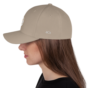 casquette 4C’s 4Cs hat khaki carat