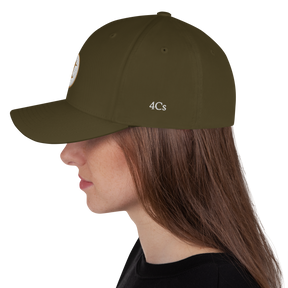 casquette 4C’s 4Cs hat olive green carat