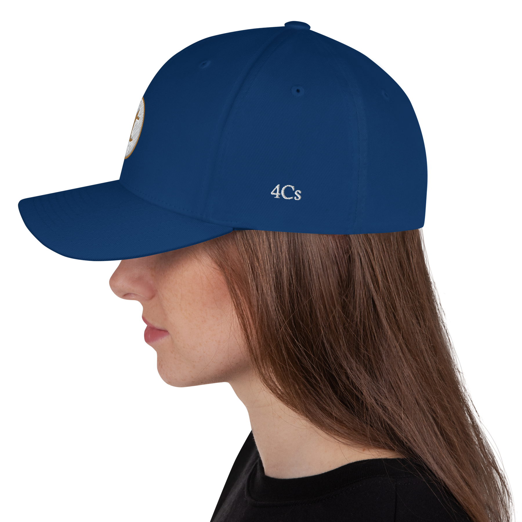 casquette 4C’s 4Cs hat bleu royal blue carat