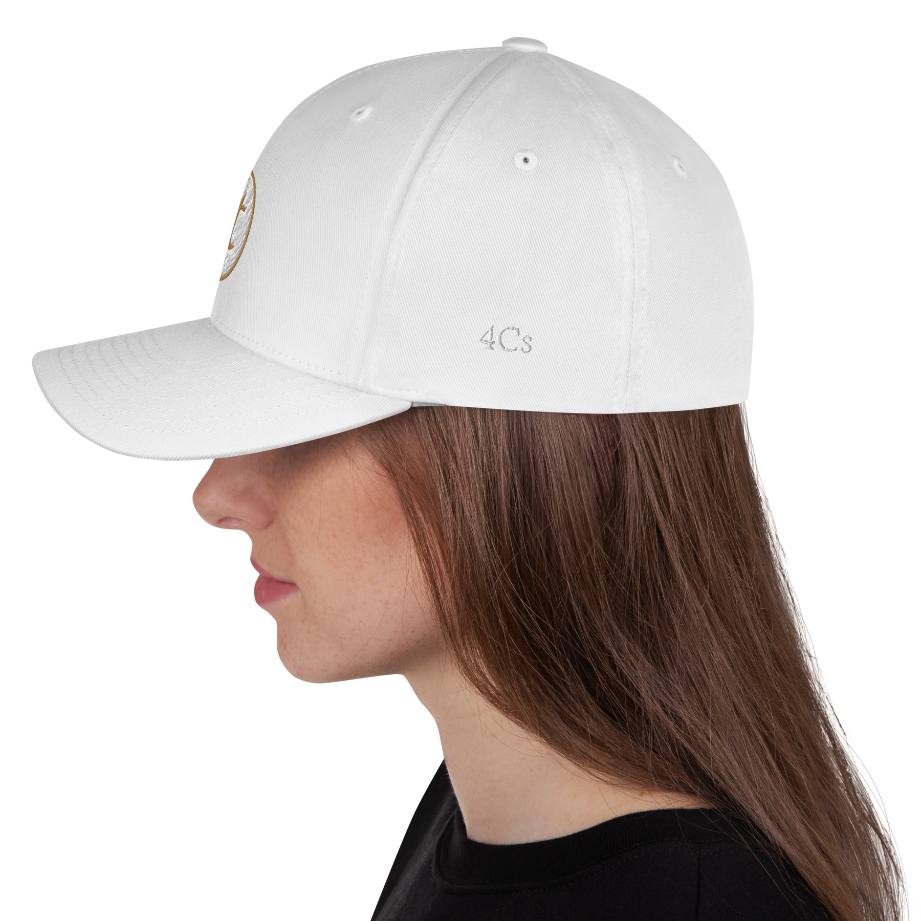 casquette 4C’s 4Cs hat blanc white carat