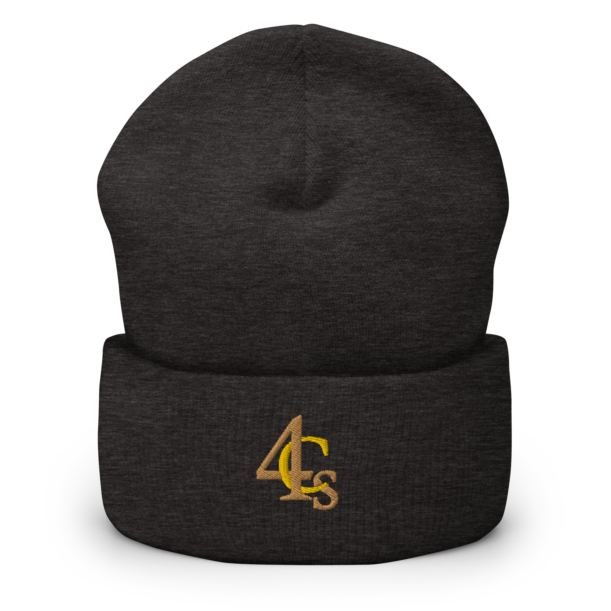 Bonnet à manchettes 4C’s 4Cs gris beanie grey