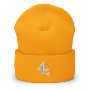 Bonnet à manchettes 4C’s 4Cs jaune beanie yellow orange