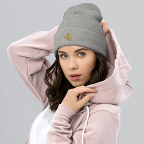 Bonnet à manchettes 4C’s 4Cs gris beanie grey