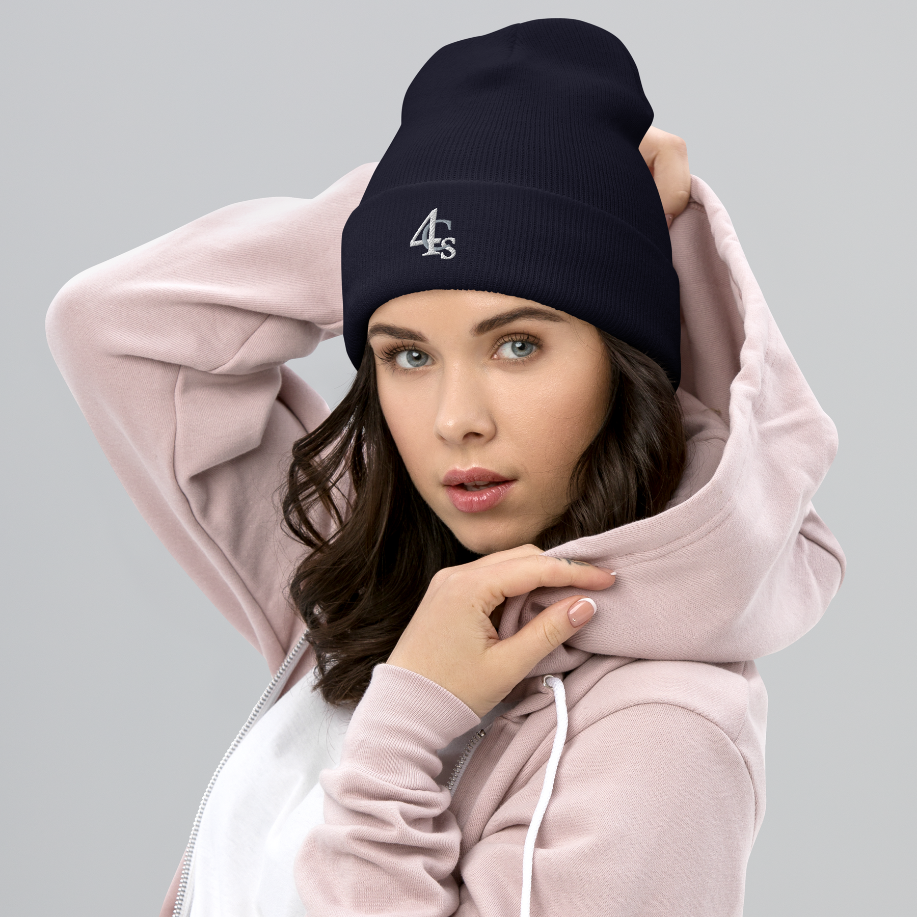 Bonnet 4C’s 4Cs bleu foncé navy beanie