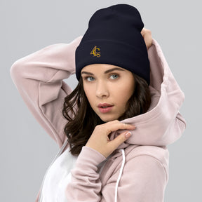 Bonnet à manchettes 4C’s 4Cs bleu marine beanie navy