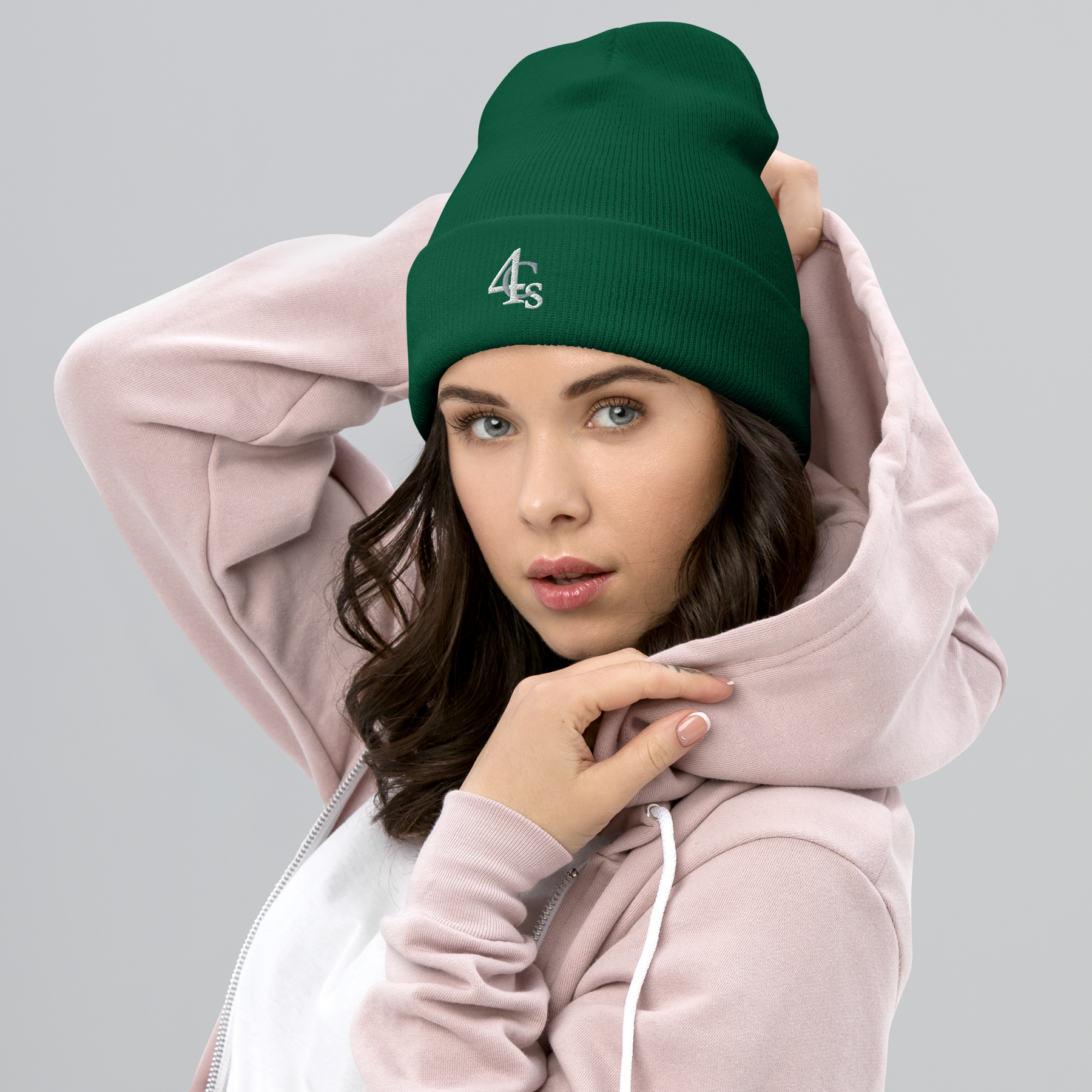 Bonnet 4C’s 4Cs vert green beanie