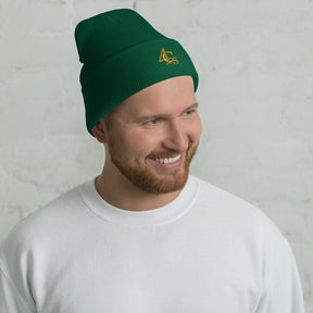 Bonnet à manchettes 4C’s 4Cs vert beanie green