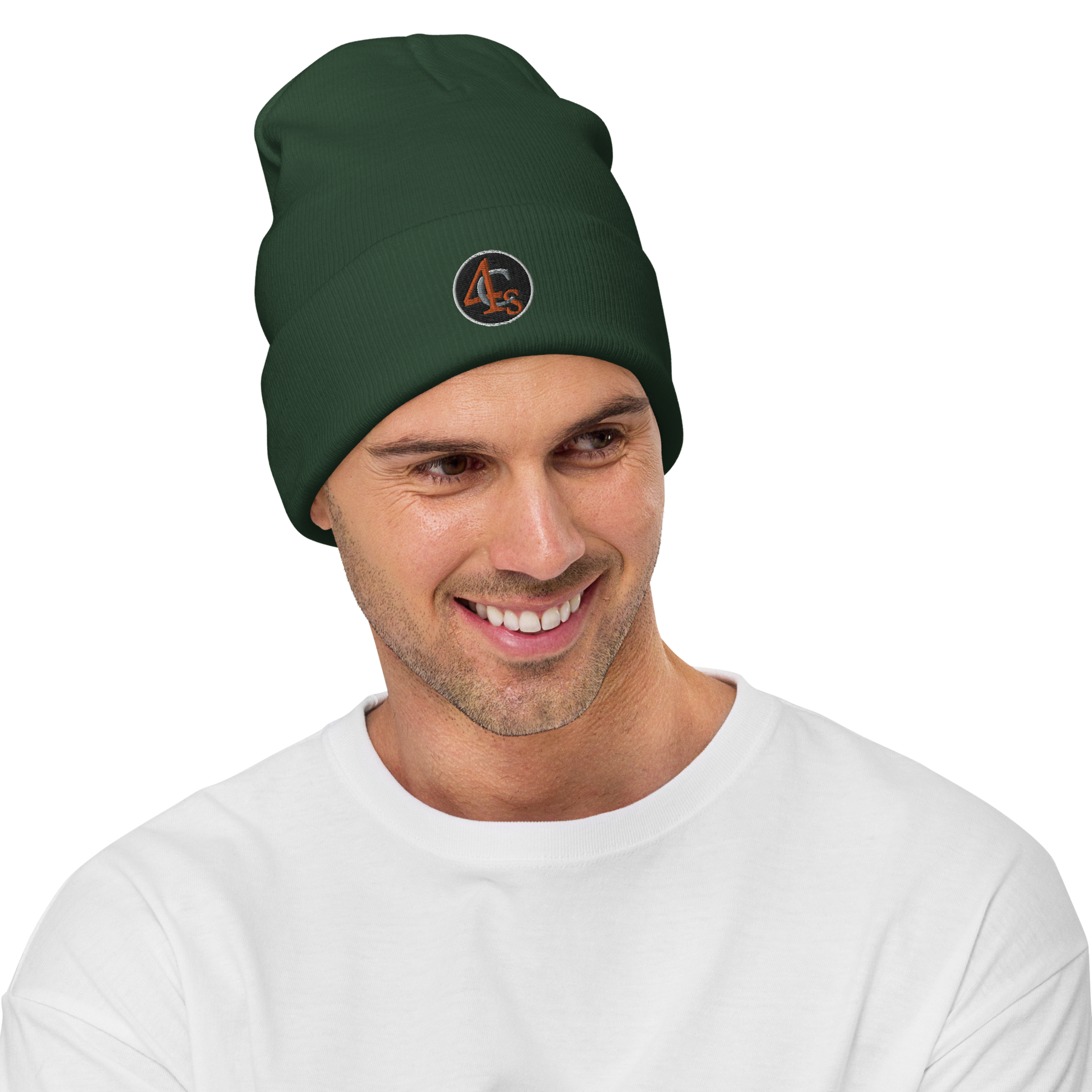 Bonnet brodé 4C’s vert 4Cs green beanie