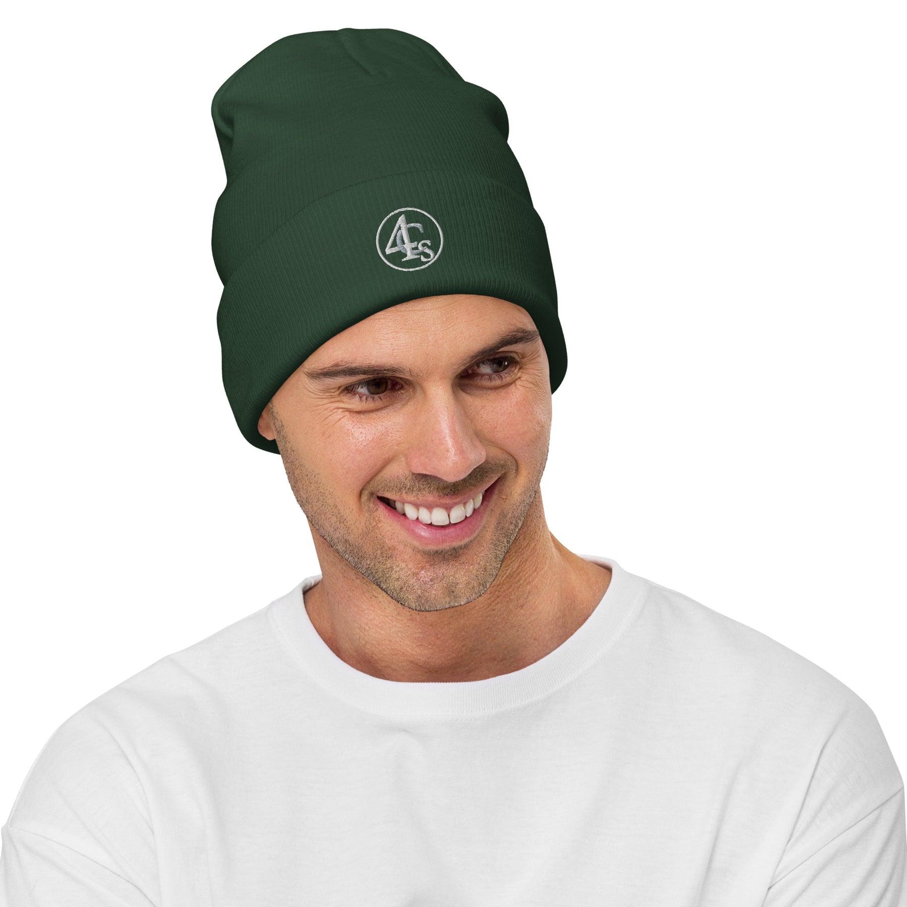 Bonnet brodé 4C’s vert 4Cs green beanie