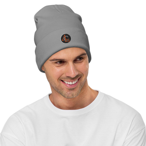 Bonnet brodé 4C’s gris 4Cs grey beanie