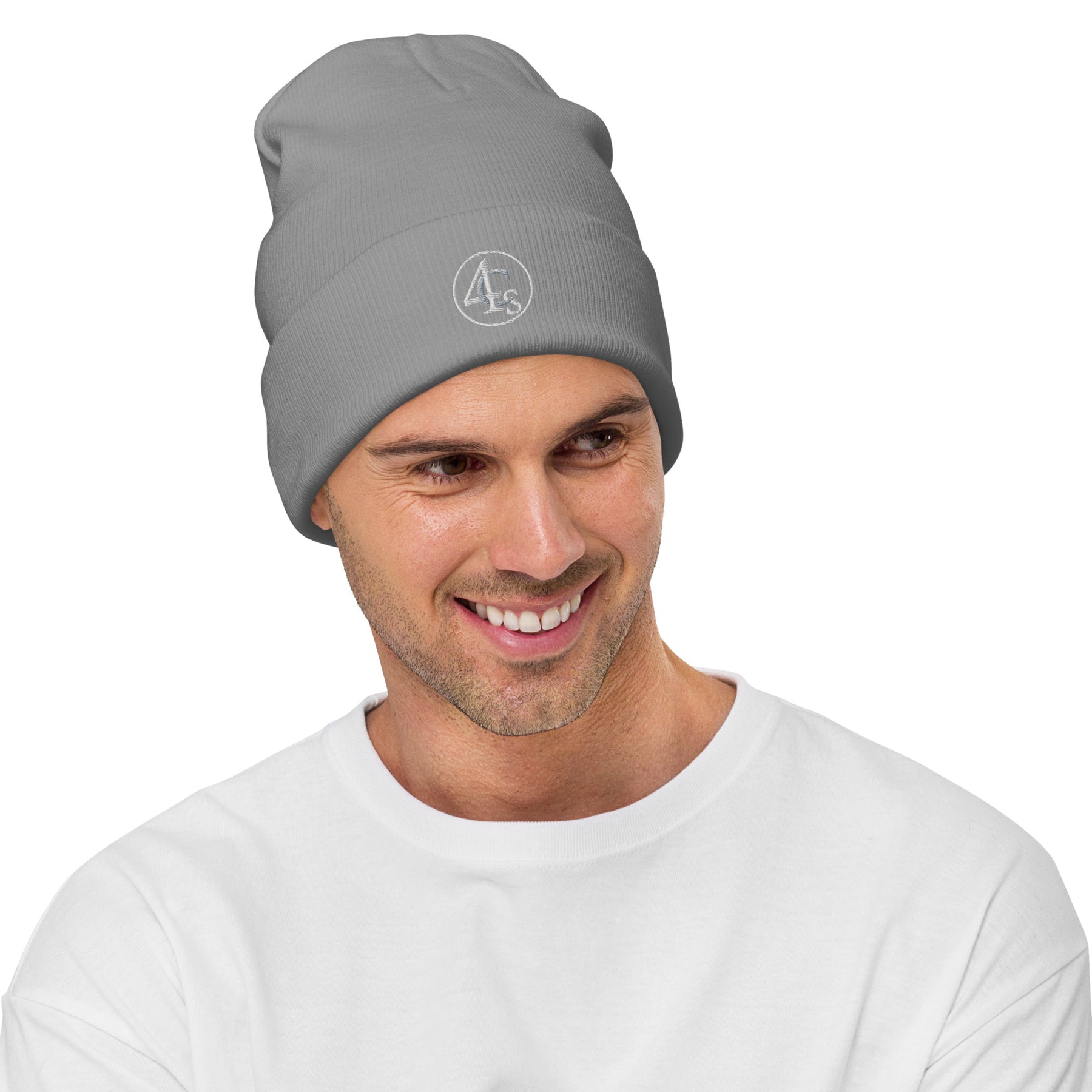 Bonnet brodé 4C’s gris 4Cs grey beanie