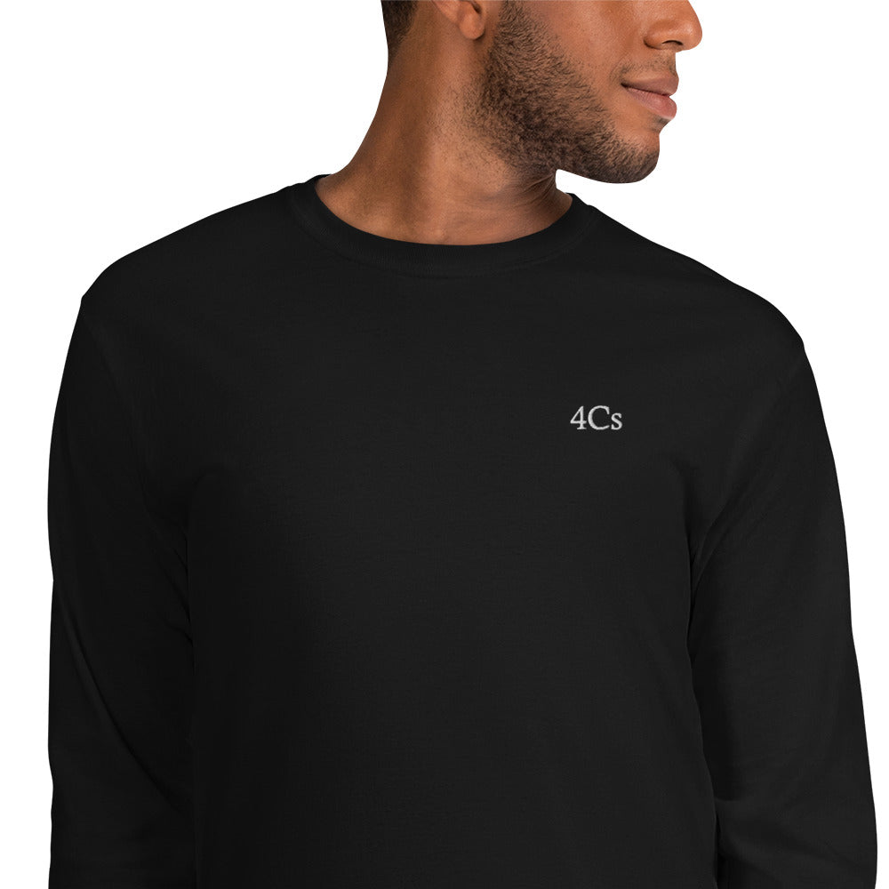 T-shirt manches longues 4C’s noir 4Cs black tee-shirt