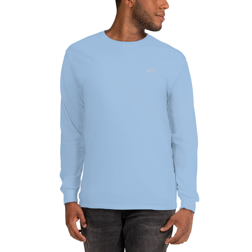 T-shirt manches longues 4C’s bleu clair 4Cs tee-shirt light blue