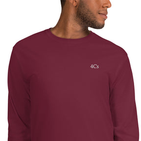 T-shirt manches longues 4C’s maroon 4Cs tee-shirt