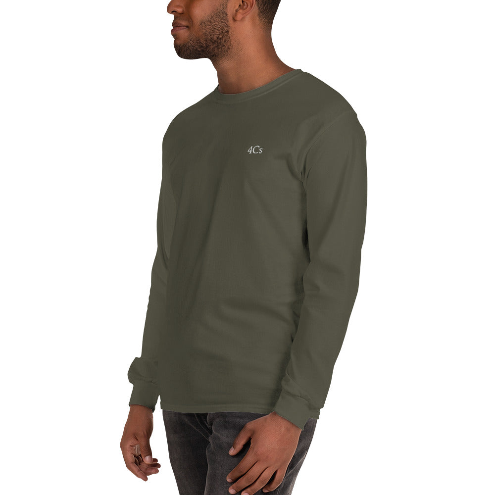 T-shirt manches longues 4C’s khaki 4Cs tee-shirt olive