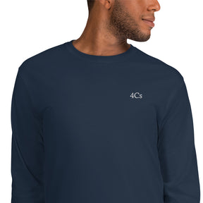 T-shirt manches longues 4C’s bleu 4Cs navy tee-shirt