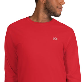 T-shirt manches longues 4C’s rouge 4Cs tee-shirt red