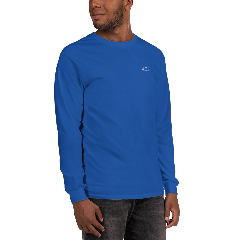 T-shirt manches longues 4C’s bleue 4Cs tee-shirt blue