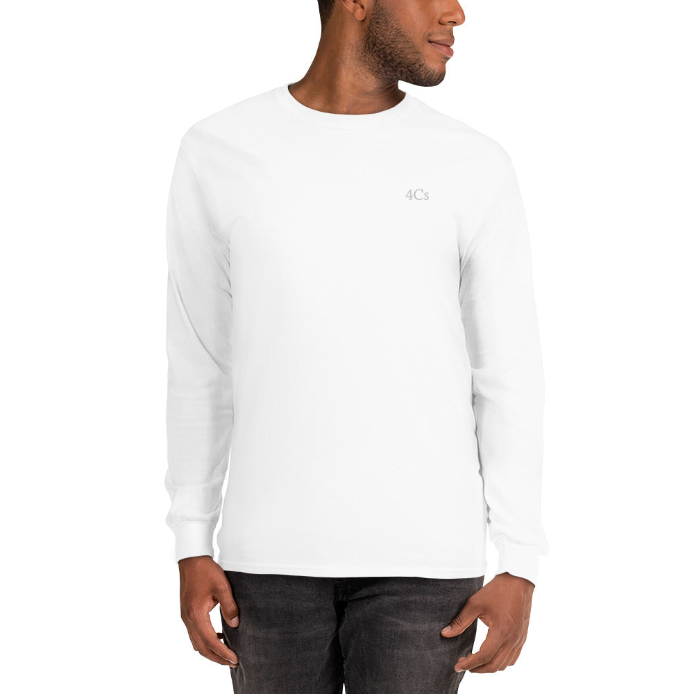 T-shirt manches longues 4C’s blanc 4Cs tee-shirt white