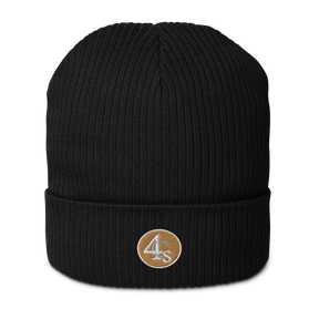 Bonnet brodé 4C’s noir 4Cs black beanie