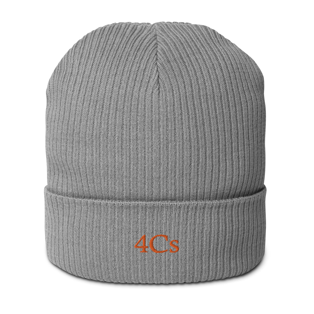 Bonnet brodé 4C’s gris 4Cs grey beanie