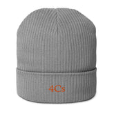 Bonnet brodé 4C’s gris 4Cs grey beanie