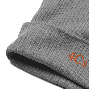 Bonnet brodé 4C’s gris 4Cs grey beanie