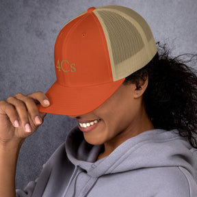 casquette 4C’s 4Cs hat trucker khaki orange