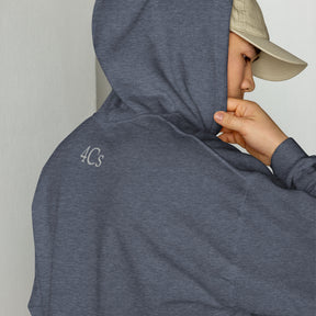 Sweat à capuche hoodie 4C’s beu dark navy 4Cs