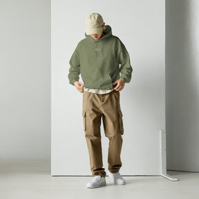 Sweat à capuche hoodie 4C’s KHAKI military green 4Cs