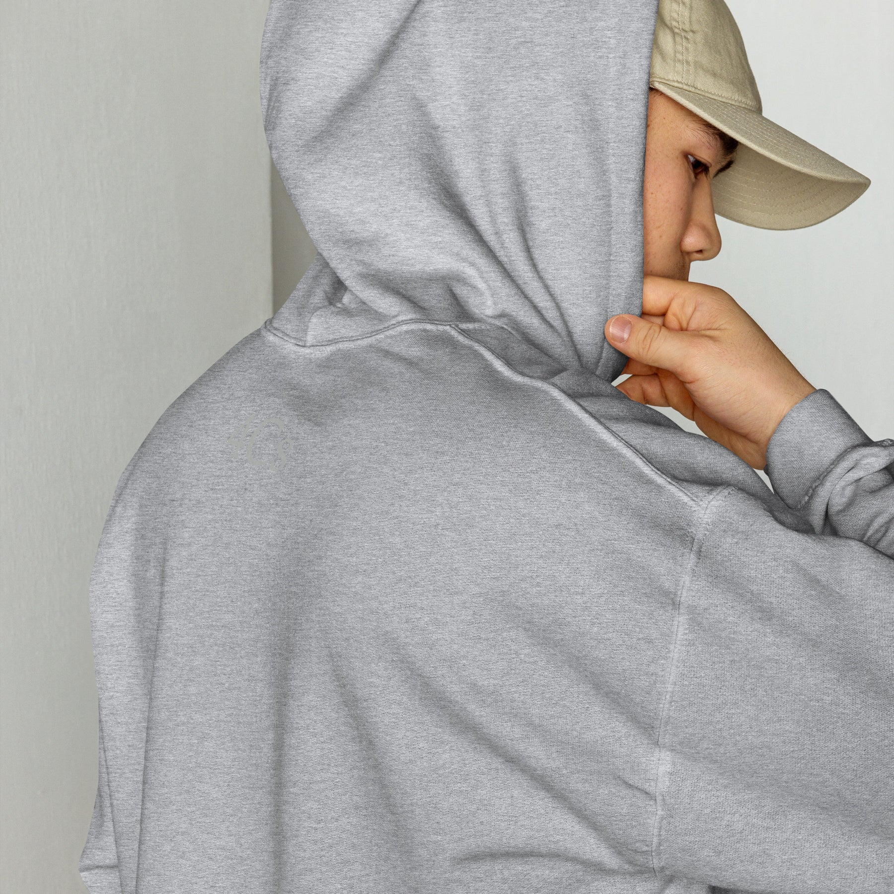 Sweat à capuche hoodie 4C’s gris grey 4Cs