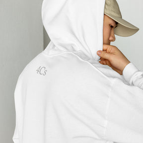 Sweat à capuche hoodie 4C’s white blanc 4Cs