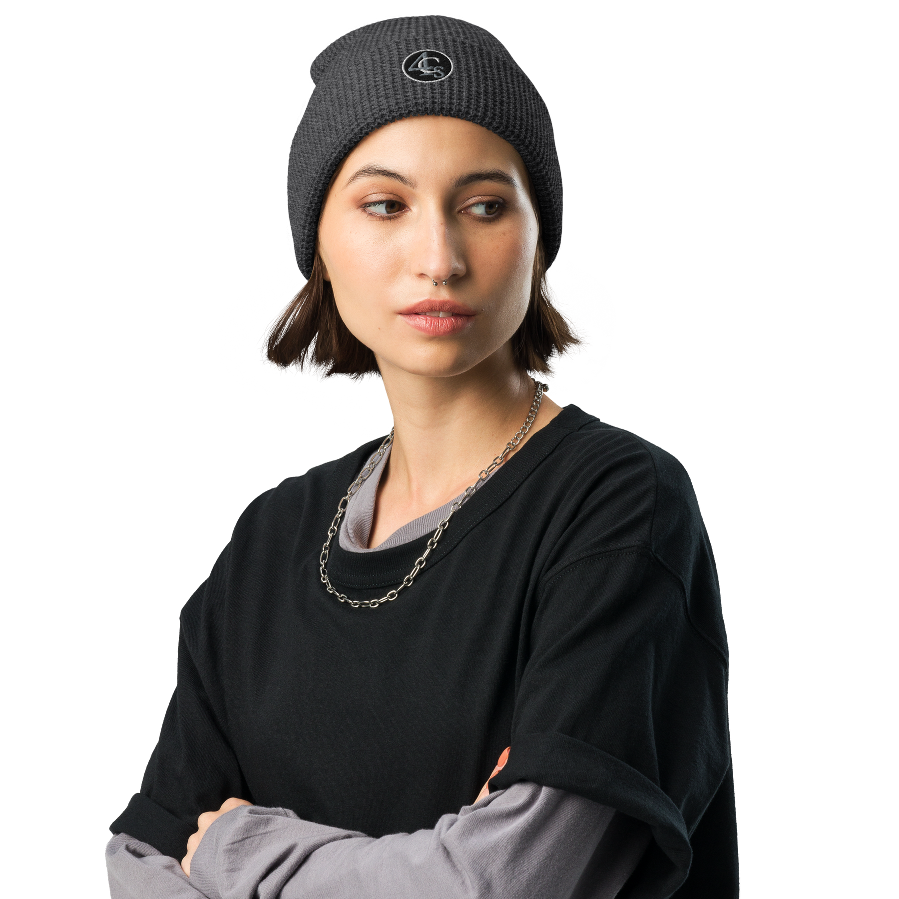 Bonnet 4C’s 4Cs beanie gris charcoal