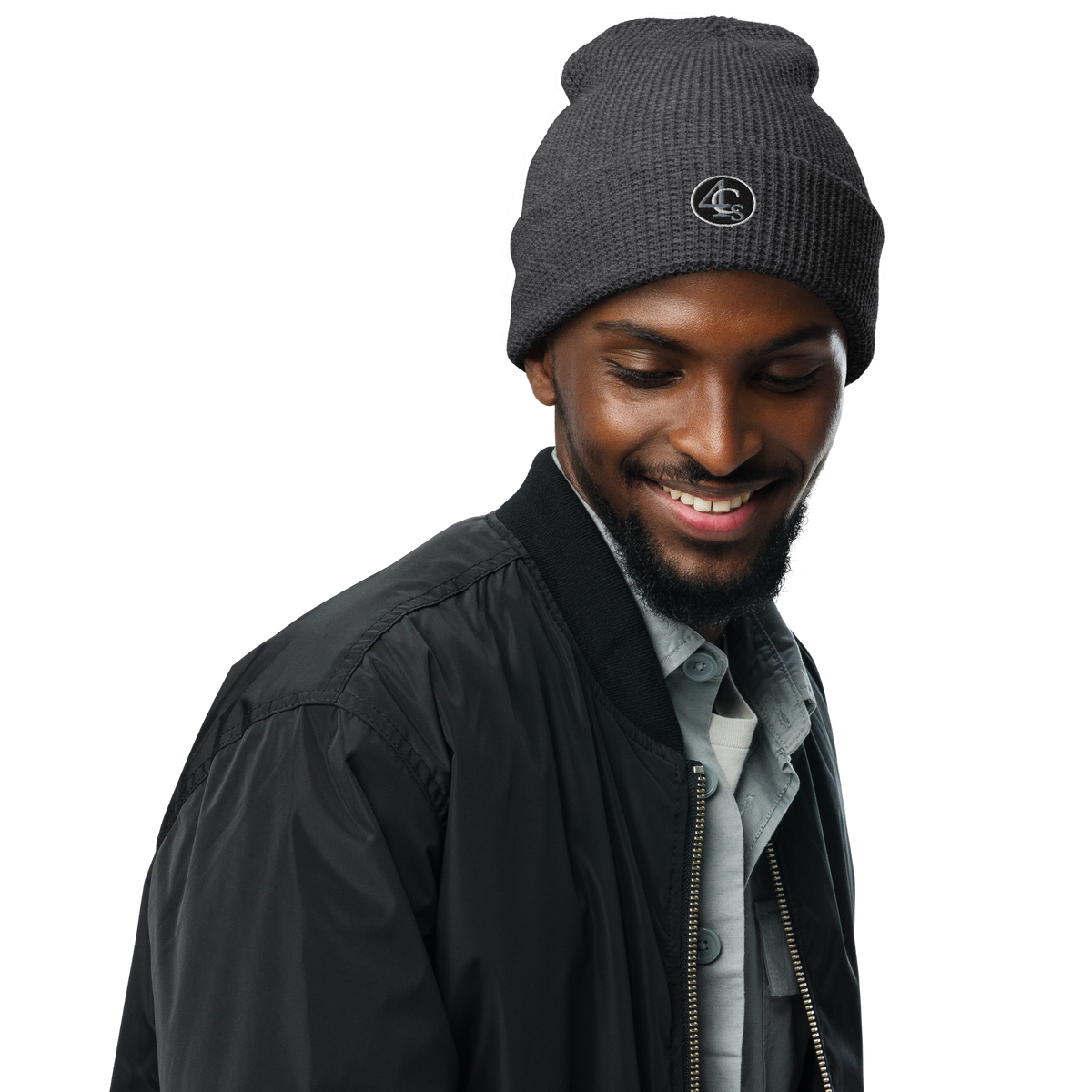 Bonnet 4C’s 4Cs beanie charcoal gris