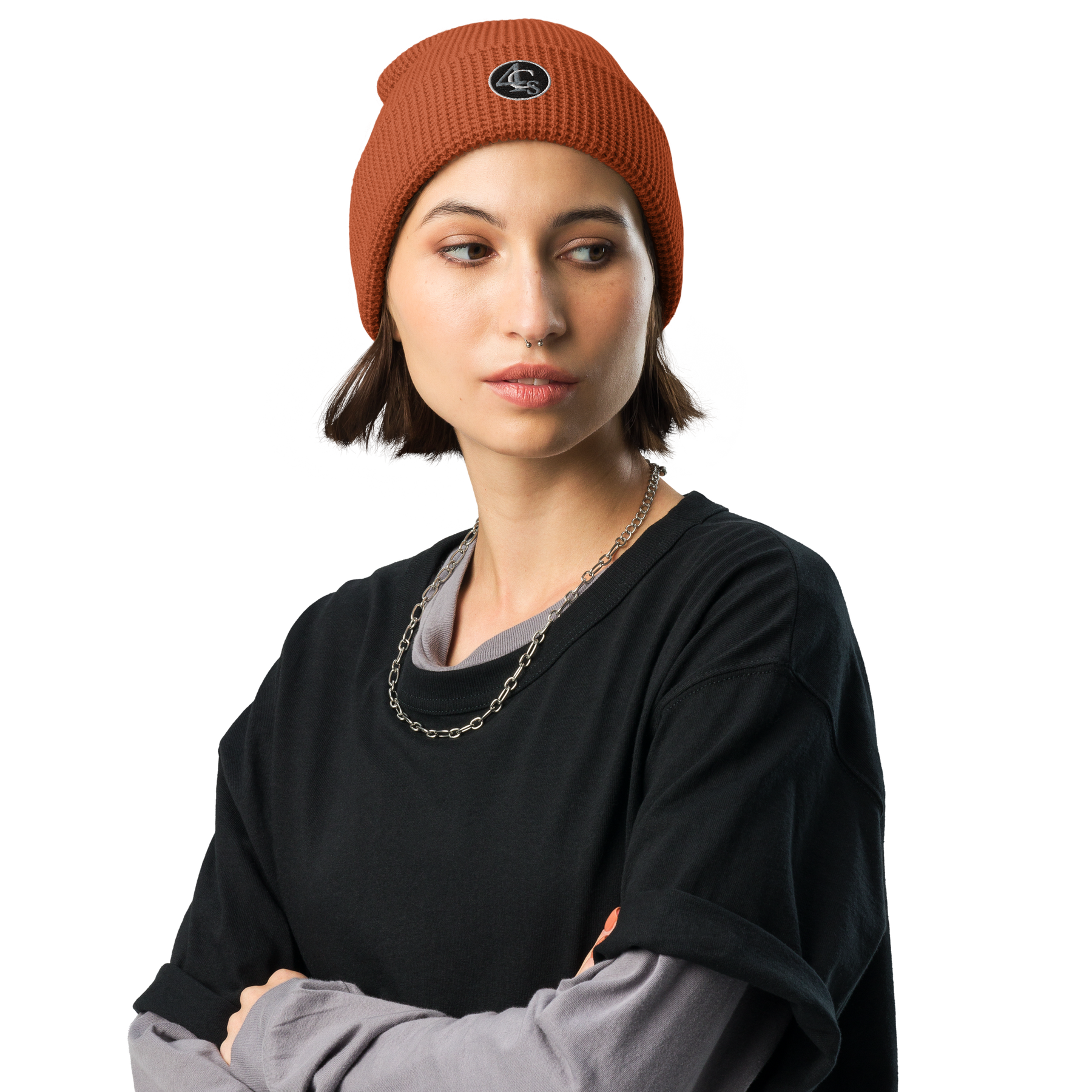 Bonnet 4C’s 4Cs beanie rouille rust