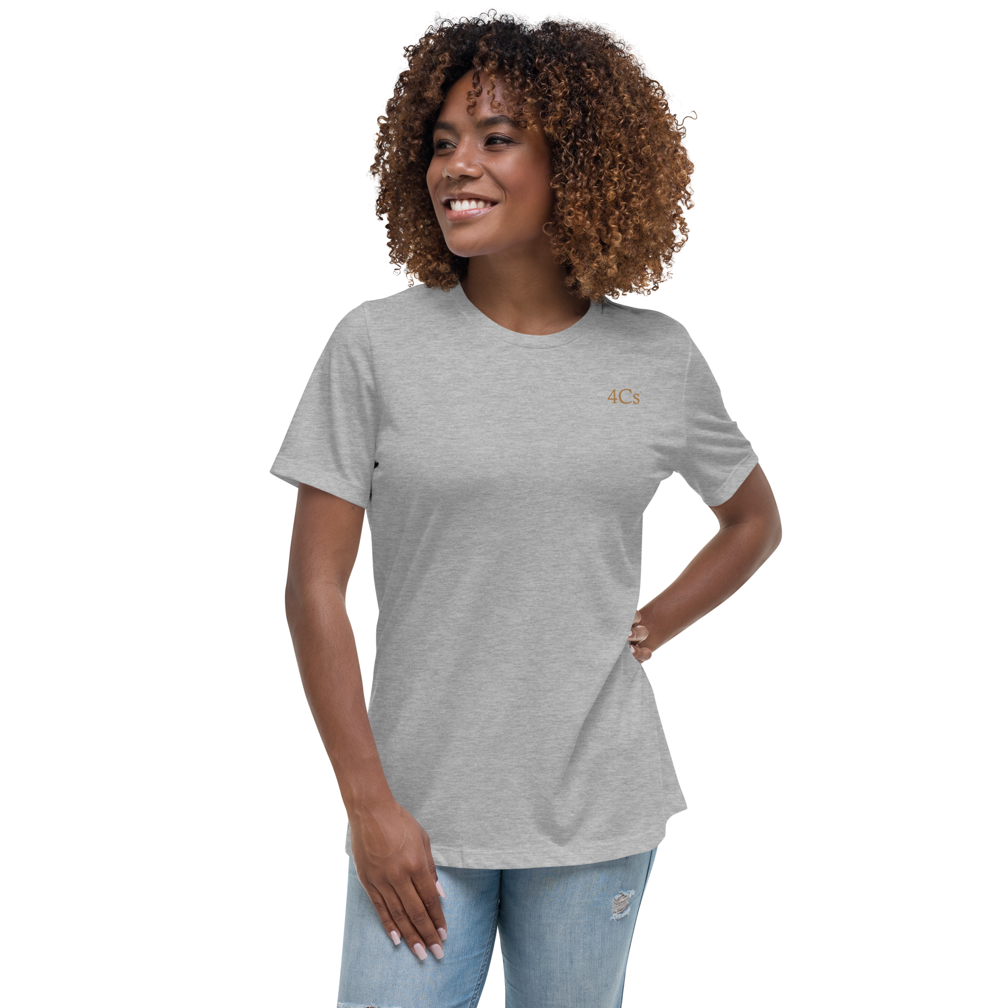T-shirt 4C’s gris grey 4Cs tee-shirt