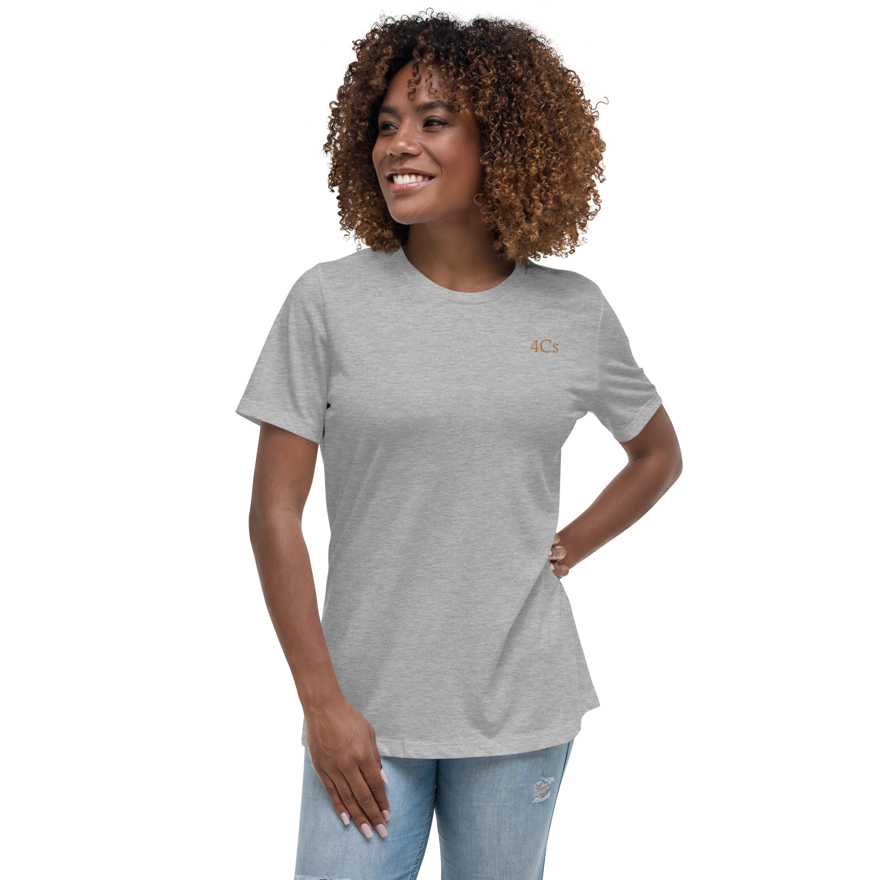 T-shirt 4C’s gris grey 4Cs tee-shirt