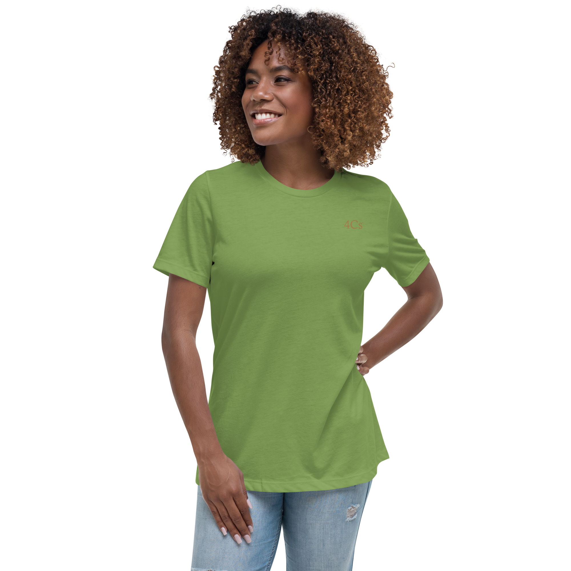 T-shirt 4C’s vert leaf green 4Cs tee-shirt