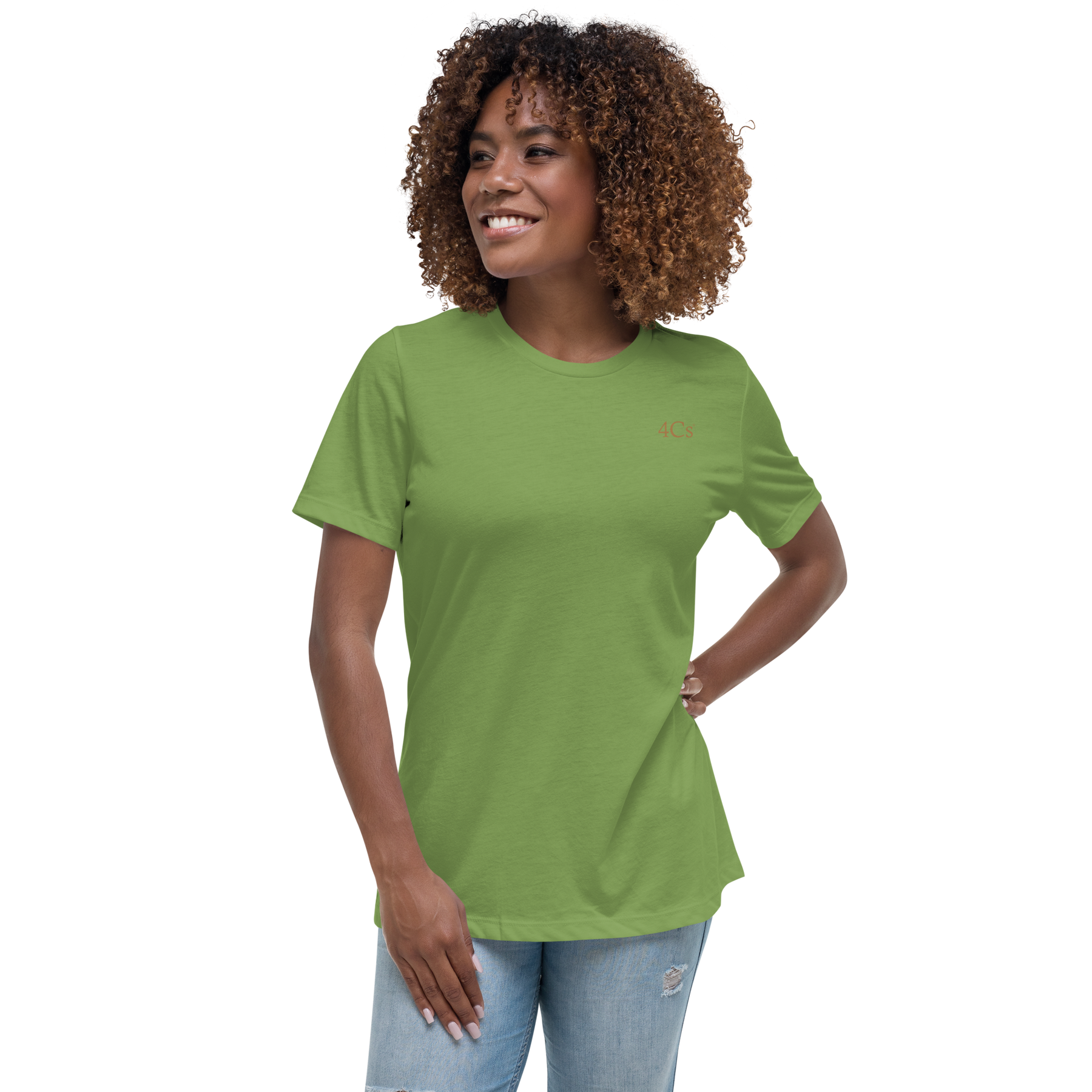 T-shirt 4C’s vert leaf green 4Cs tee-shirt